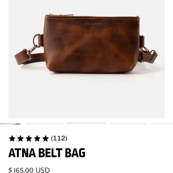 Flash sale! RANGE Atna Leather Sling - Crossbody Bag - Picture 5 of 11